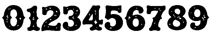 New Western Cowboy Font OTHER CHARS