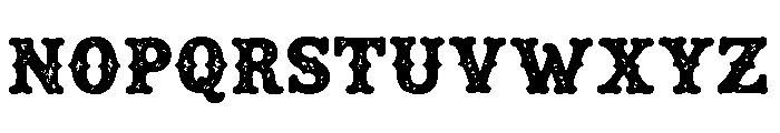 New Western Cowboy Font UPPERCASE