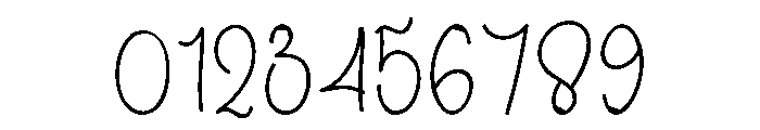 New Year December Font OTHER CHARS
