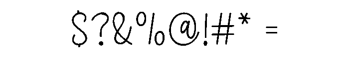 New Year December Font OTHER CHARS