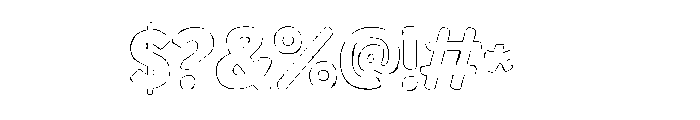 New Year Font 2 Font OTHER CHARS