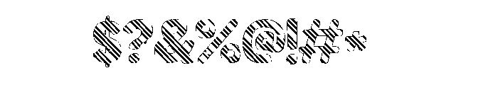 New Year Font 3 Font OTHER CHARS