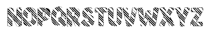 New Year Font 3 Font UPPERCASE