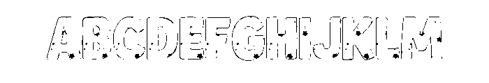 New Year Font 4 Font UPPERCASE