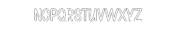 New Year Gingerbread Font UPPERCASE