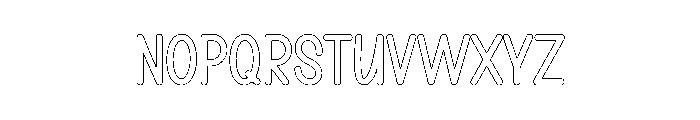 New Year Gingerbread Font LOWERCASE