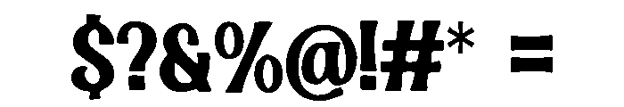 New_Years_Print Font OTHER CHARS