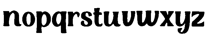 New_Years_Print Font LOWERCASE