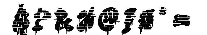 New York Graf B100 Font OTHER CHARS
