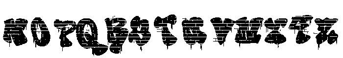 New York Graf B100 Font UPPERCASE
