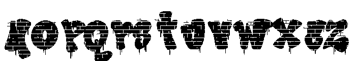 New York Graf B100 Font LOWERCASE
