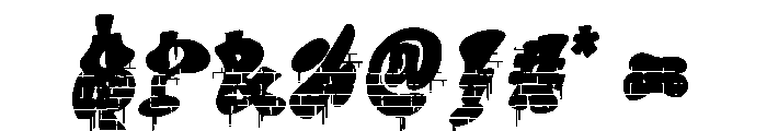 New York Graf B50 Font OTHER CHARS