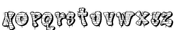 New York Graf O100 Font LOWERCASE