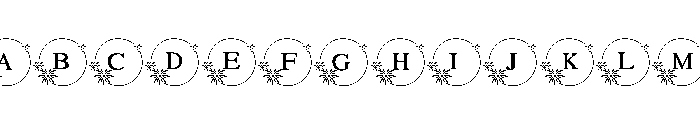 New year fireworks frame FONT