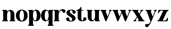 NewShuffle-Bold Font LOWERCASE