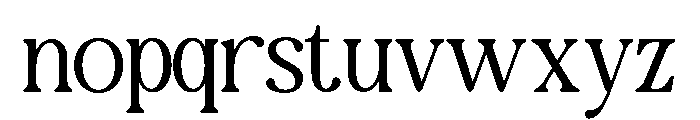 NewShuffle-ExtraLight Font LOWERCASE