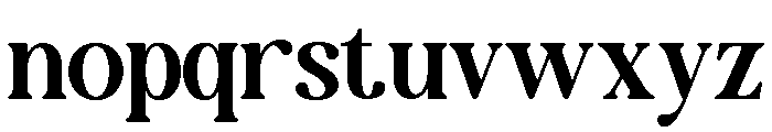 NewShuffle-Medium Font LOWERCASE