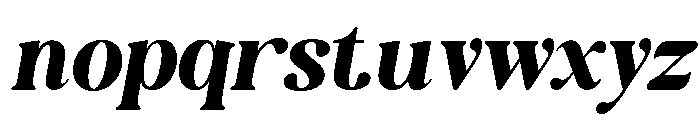 NewShuffleItalic-BoldItalic Font LOWERCASE