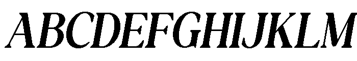 NewShuffleItalic-LightItalic Font UPPERCASE