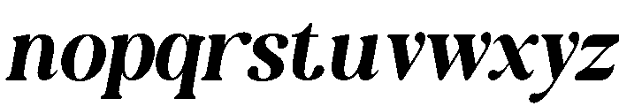 NewShuffleItalic-MediumItalic Font LOWERCASE