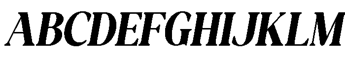 NewShuffleItalic-SemBdIta Font UPPERCASE