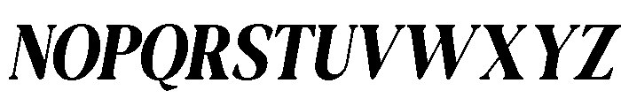 NewShuffleItalic-SemBdIta Font UPPERCASE