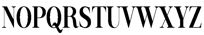 Newback Font UPPERCASE
