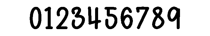 Newborn Christmas Font OTHER CHARS