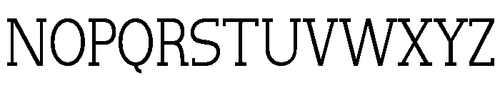 NewbornTimes-ExtLtCond Font UPPERCASE