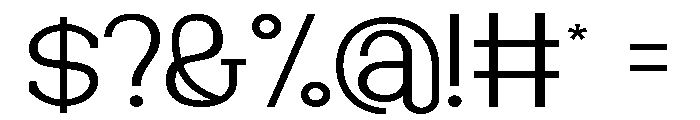 NewbornTimes-ExtLtExp Font OTHER CHARS