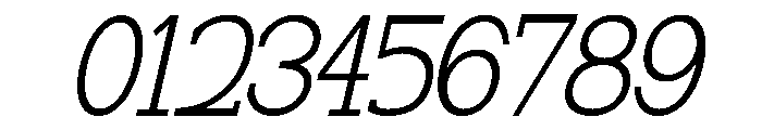 NewbornTimes-ExtLtSlantCond Font OTHER CHARS
