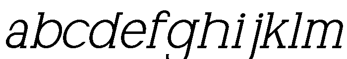 NewbornTimes-ExtLtSlant FONT