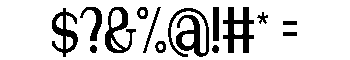 NewbornTimes-SemBdCond Font OTHER CHARS