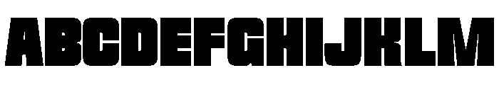 Newera Regular Font UPPERCASE