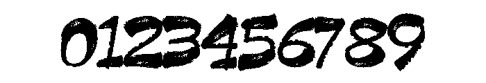 Newmoon Brush Regular Font OTHER CHARS