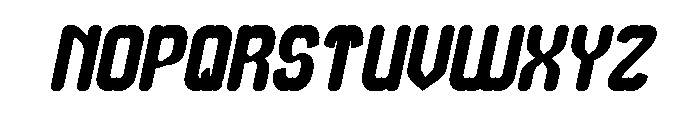 Newton apple Bold Italic Font UPPERCASE