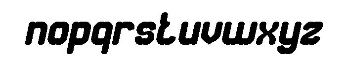Newton apple Bold Italic Font LOWERCASE