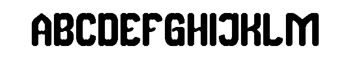 Newton apple Bold Font UPPERCASE