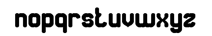Newton apple Bold Font LOWERCASE