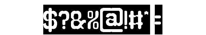 Newton apple-Inverse Font OTHER CHARS