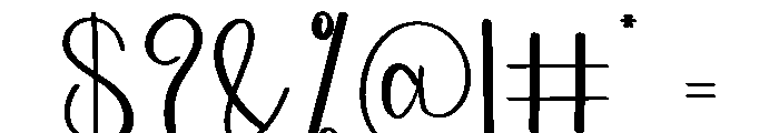 Newyear Adventure Font OTHER CHARS