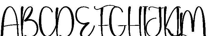Newyear Adventure Font UPPERCASE