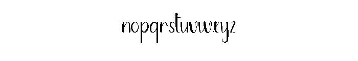 Newyear Angela Font LOWERCASE