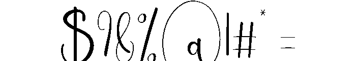 Newyear Banana Font OTHER CHARS