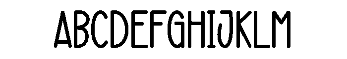 Newyear Barbeque Font UPPERCASE