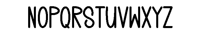 Newyear Barbeque Font UPPERCASE
