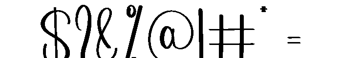 Newyear Beauty Font OTHER CHARS