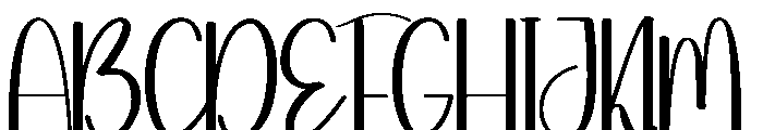 Newyear Beauty Font UPPERCASE