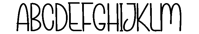Newyear Celebration Font UPPERCASE