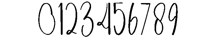Newyear Cooking Font OTHER CHARS